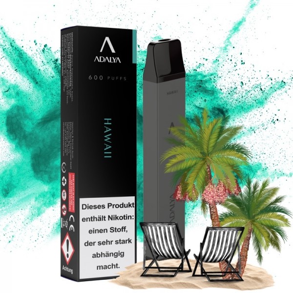 Adalya E-Shisha Einweg Vape 600 - Hawaii