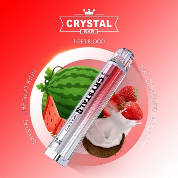 Crystal Bar Vape 600 - Tiger Blood