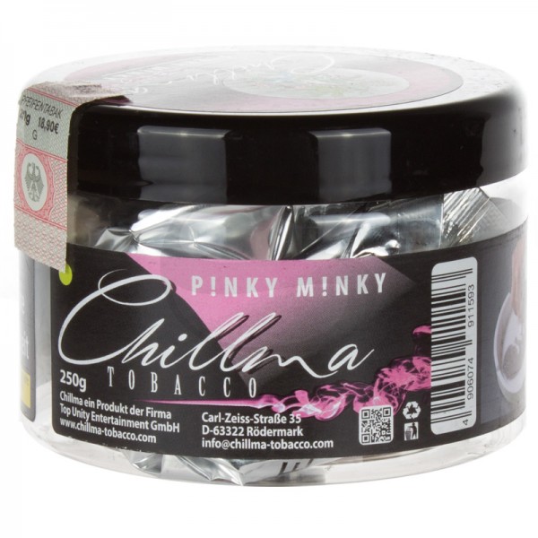 Chillma Tabak - P!nky M!inky 250g