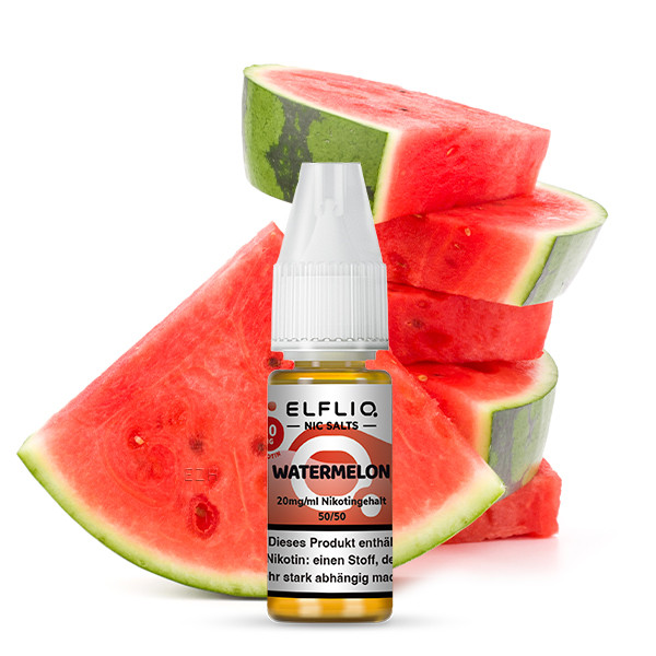 Elfliq by Elf Bar NicSalt Liquid - Watermelon 20mg