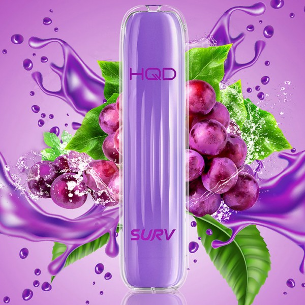 HQD Wave E-Shisha Einweg Vape - Grapey