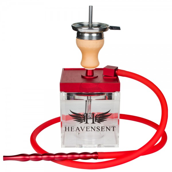 Heavensent Cube Shisha - Red