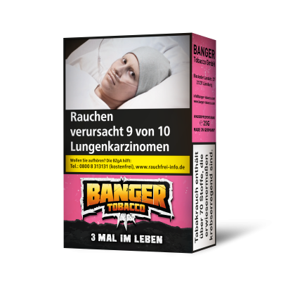 Banger Tabak - 3 Mal im Leben 25g