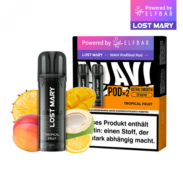 Elf Bar Lost Mary WAVI Prefilled Pod - Tropical Fruit 2er
