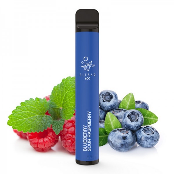 Elfbar 600 E-Shisha Einweg Vape - Blueberry Sour Raspberry