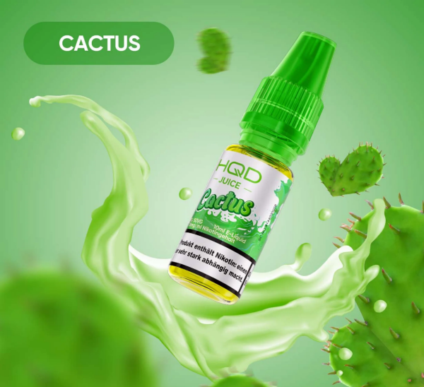 HQD Juice Liquid 18 mg - Cactus 10 ml