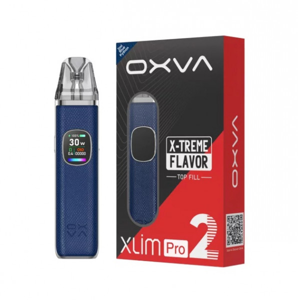 OXVA Podsystem Xlim Pro 2 Pod Kit - Blue Python