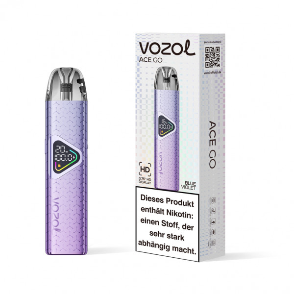 Vozol Ace Go Pod Kit - Blue Violet
