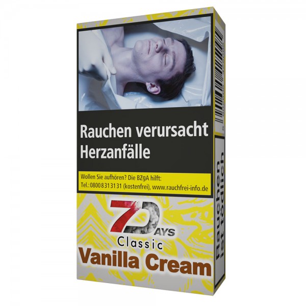 7 Days Classic Tabak - Vanilla Cream 25g