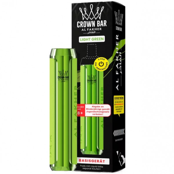 Al Fakher Prefilled Pod MTL Basisgerät - Light Green