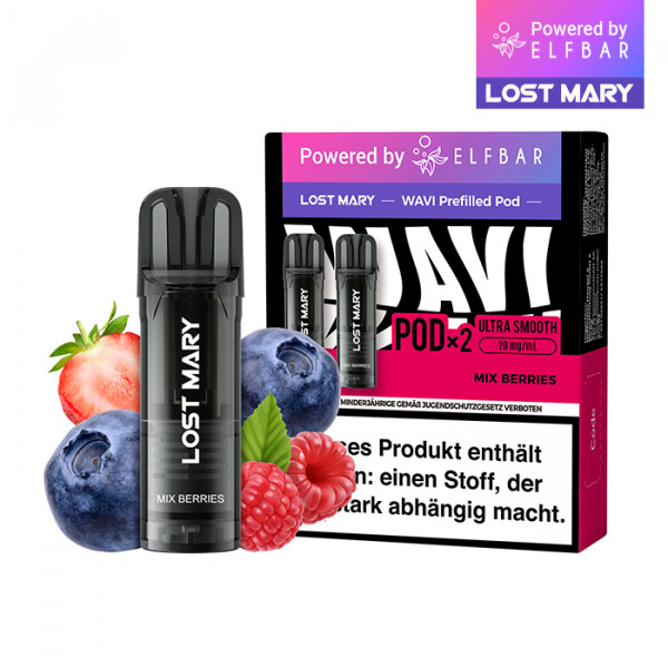 Elf Bar Lost Mary WAVI Prefilled Pod - Mix Berries 2er