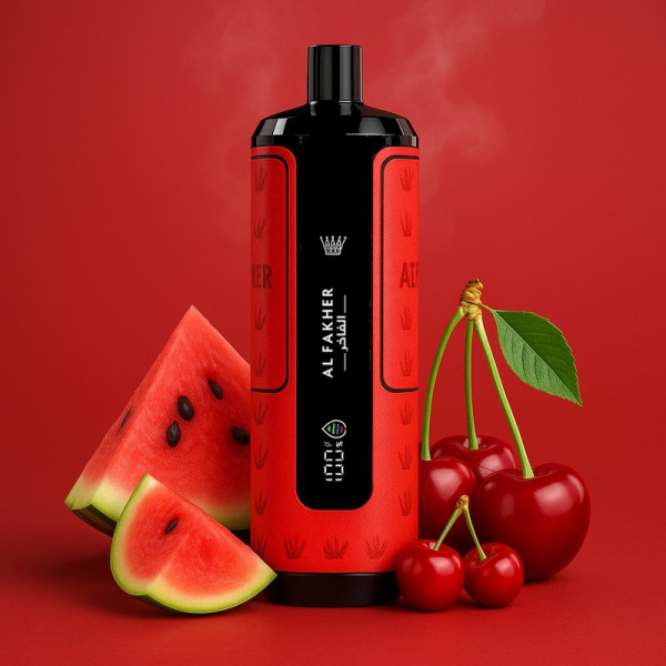 Al Fakher Watermelon Cherry - Crown Bar Hypermax 20k Podkit 22 ml