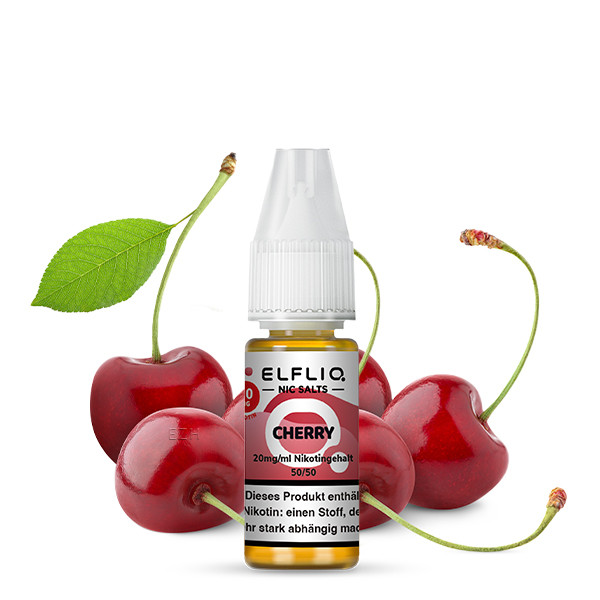 Elfliq by Elf Bar NicSalt Liquid - Cherry 20mg