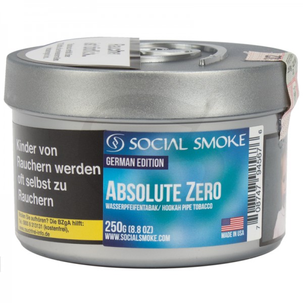 Social Smoke Absolute Zero 250g