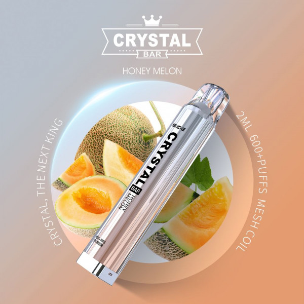 Crystal Bar Vape 600 - Honey Melon