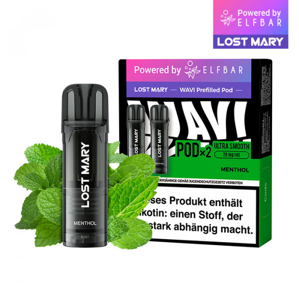 Elf Bar Lost Mary WAVI Prefilled Pod - Menthol 2er