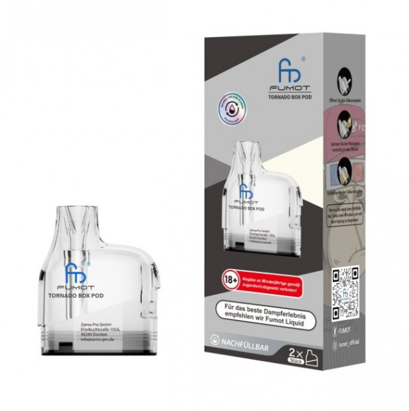 RandM Tornado Digital Box Leerpod Refillable - 2x Stück