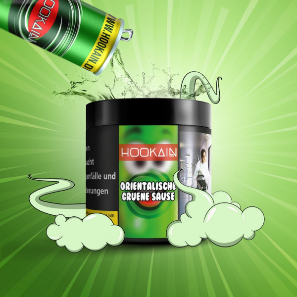Hookain Tabak - Grüne Sause 200g