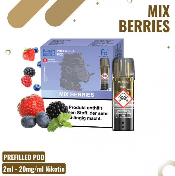 Randm Tornado Prefilled Pod Mix Berries (2 Stk.)