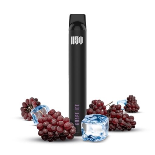 1150 Raf Camora E-Shisha Einweg Vape - Grape Ice