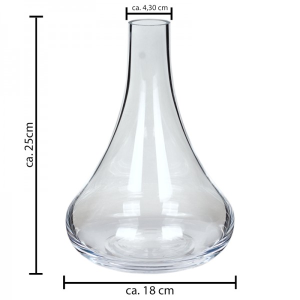 Brodator Shisha 550 Glas Bowl ohne Anschluss