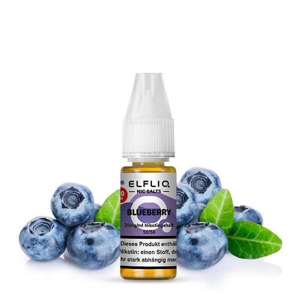 Elfliq by Elf Bar NicSalt Liquid - Blueberry 20mg