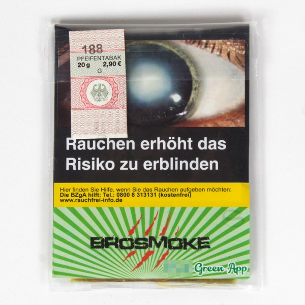 Brosmoke Tabak - Green App 20g #7