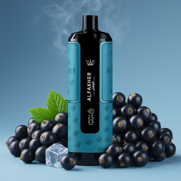Al Fakher Blackcurrant Ice 6mg/ml - Crown Bar Hypermax 20k Podkit 22 ml