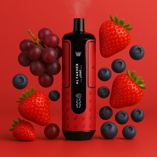 Al Fakher Grape Berry - Crown Bar Hypermax 20k Podkit 22 ml