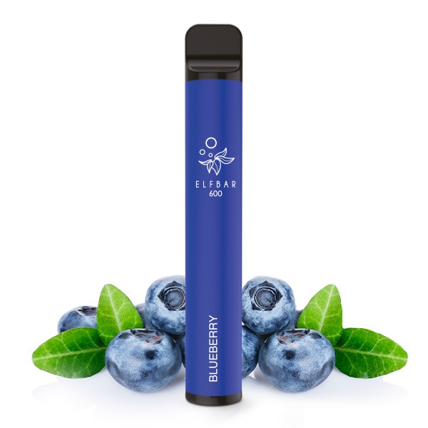Elfbar 600 E-Shisha Einweg Vape - Blueberry Nikotinfrei