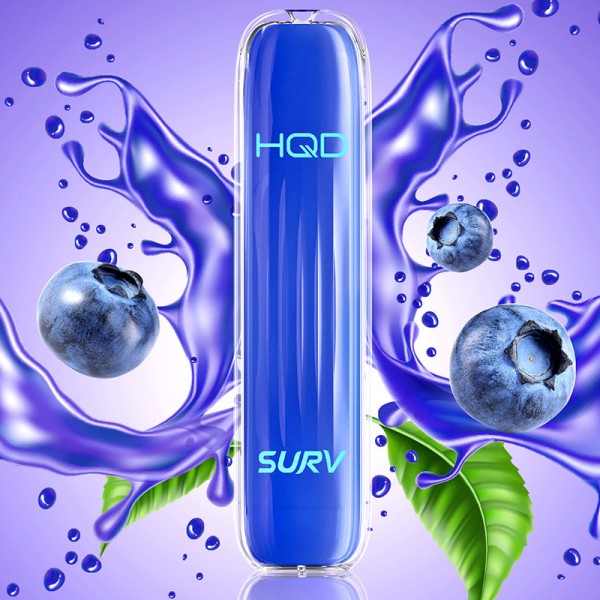 HQD Wave E-Shisha Einweg Vape - Blueberry