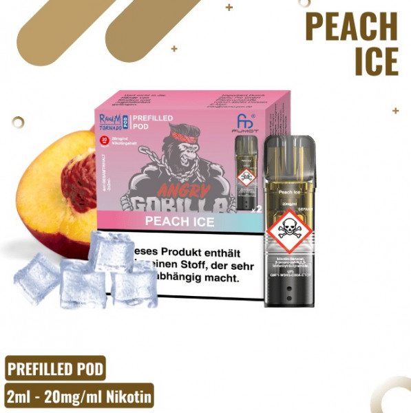 Randm Tornado Prefilled Pod Peach Ice (2 Stk.)