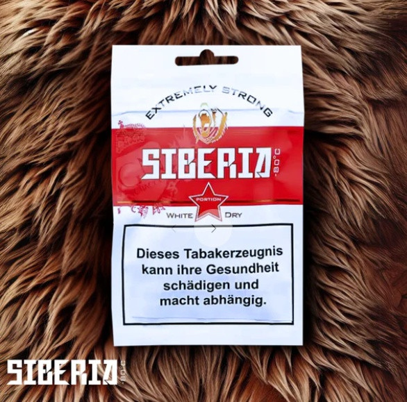 Siberia -80°C - Red Softpack - Extremly Strong White Dry