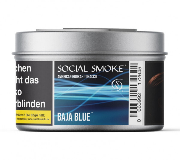Social SmokeTabak - Baja Blue 200g