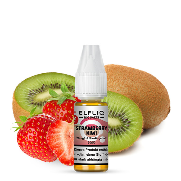 Elfliq by Elf Bar NicSalt Liquid - Strawberry Kiwi 20mg