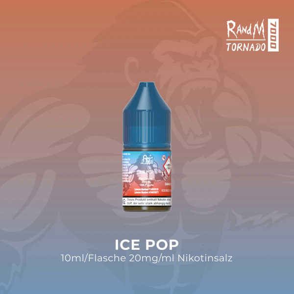 RandM Tornado Liquid 10 ml - Ice Pop 20 mg/ml