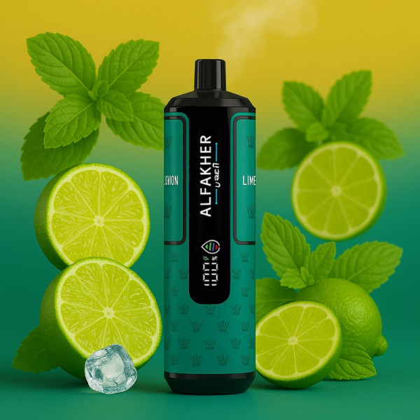 Al Fakher Lemon Lime - Crown Bar Hypermax 20k Podkit 22 ml