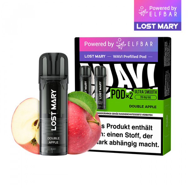 Elf Bar Lost Mary WAVI Prefilled Pod - Double Apple 2er