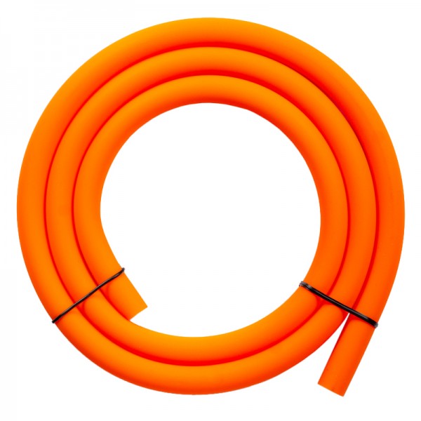 Shisha Silikonschlauch Matt - Soft Touch - orange
