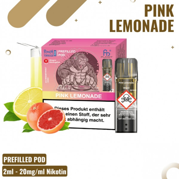 Randm Tornado Prefilled Pod Pink Lemonade (2 Stk.)