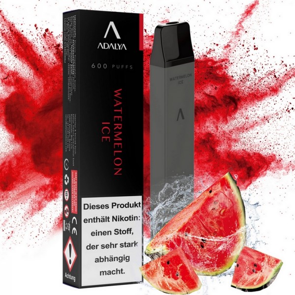 Adalya E-Shisha Einweg Vape 600 - Watermelon Ice