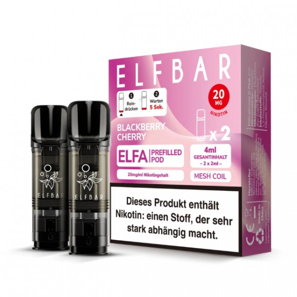 Elf Bar ELFA Prefilled Pod Blackberry Cherry (2 Stk)