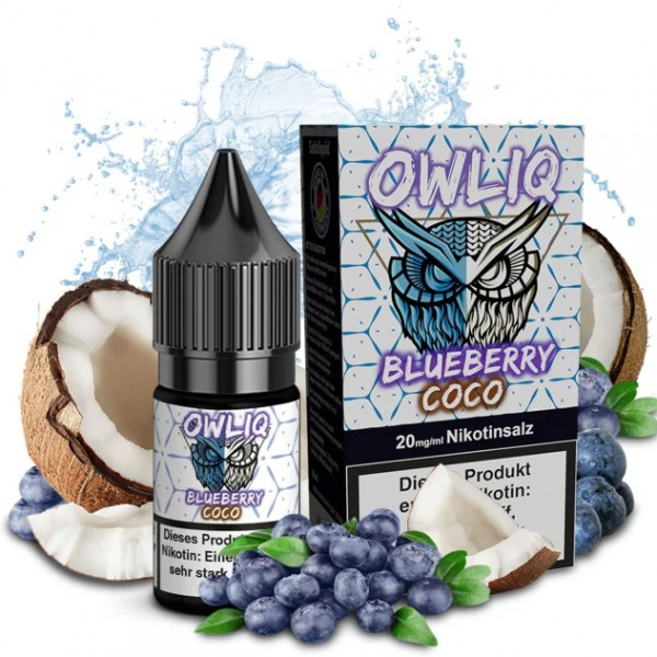 OWLIQ Liquid 10ml - Blueberry Coco 20mg