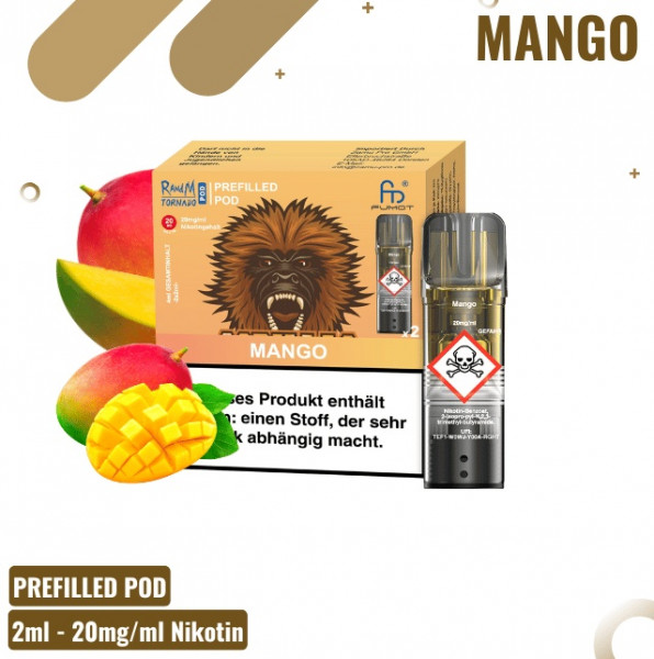 Randm Tornado Prefilled Pod Mango (2 Stk.)