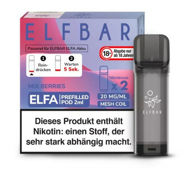 Elf Bar ELFA Prefilled Pod Mix Berries (2Stk)