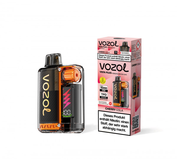 Vozol Vista Plug Cherry Cola 20mg/ml - Prefilled Starterkit 12ml