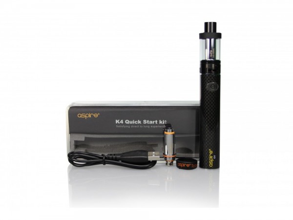 Aspire K4 E-Zigarette Starter Set - Schwarz