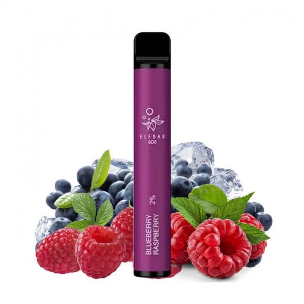 Elfbar 600 E-Shisha Einweg Vape - Blueberry Raspberry