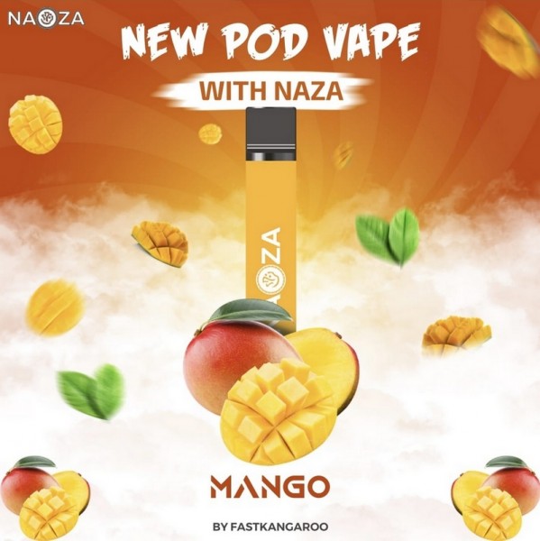 Naza E-Shisha Einweg Vape Nikotinfrei - Mango