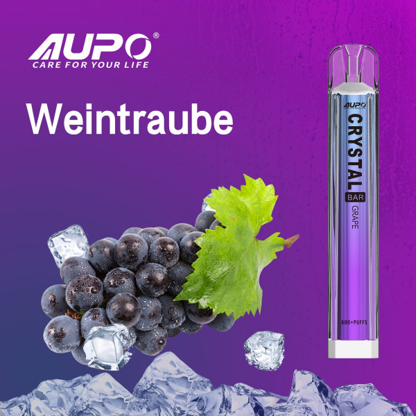 Crystal Bar Vape AUPO 600 - Grape